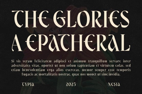 Eratrium Font - Preview 4