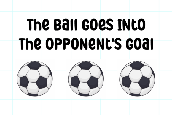 Football Baseball Font - Preview 1
