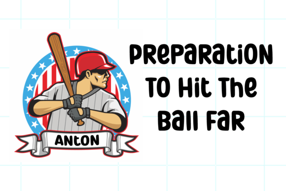 Football Baseball Font - Preview 3