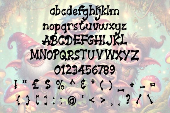 Goblin Giggles Font - Preview 2