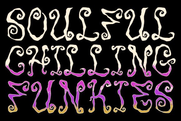 Groovy Wonka Font - Preview 3