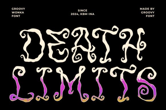 Groovy Wonka Font - Preview 4