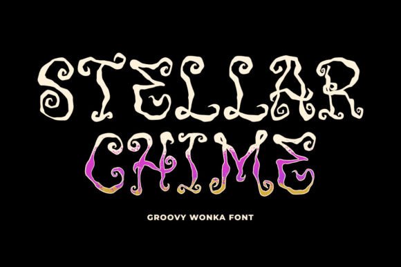 Groovy Wonka Font - Preview 5