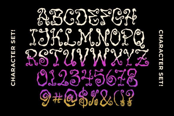 Groovy Wonka Font - Preview 6