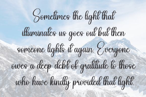 Birthday Font - Preview 5