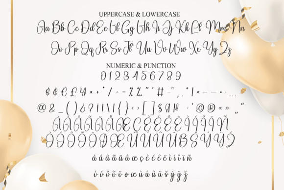Birthday Font - Preview 6