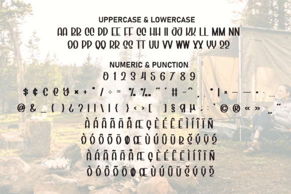 Camping Charming Font - Preview 6