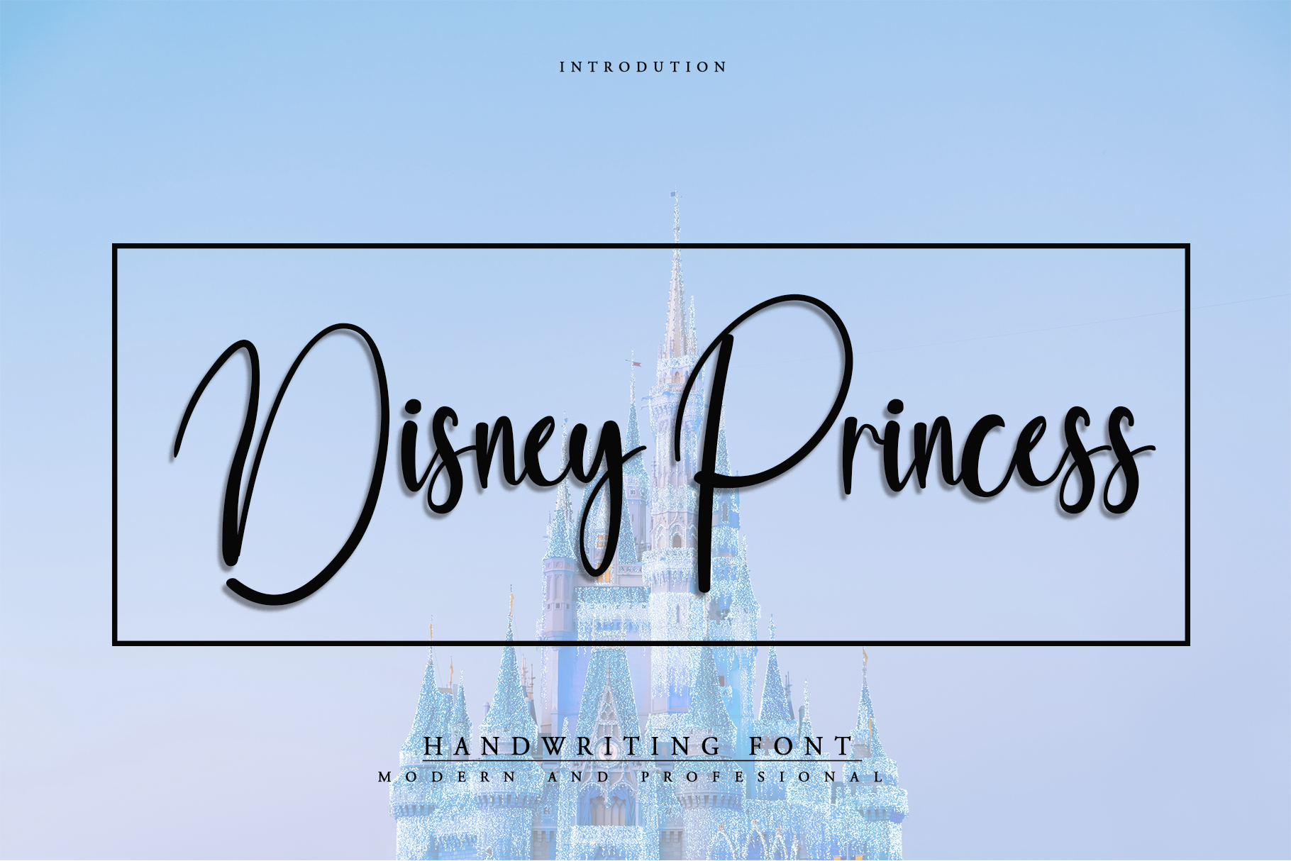 Disney Princess Font by pinkmeca · Creative Fabrica
