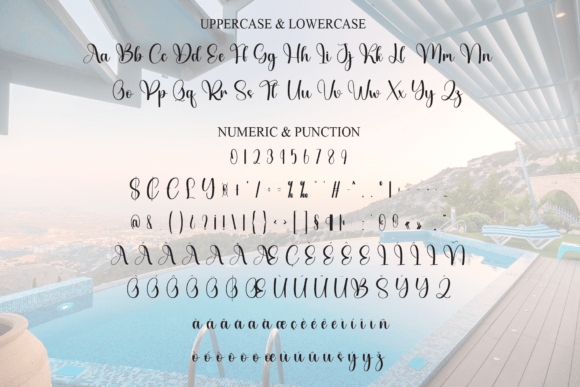 Holiday Font - Preview 6