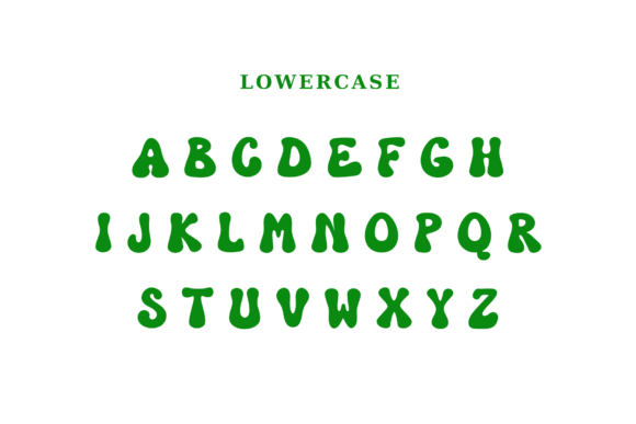 Lucky Clover Font PNG with transparent background - Preview 5