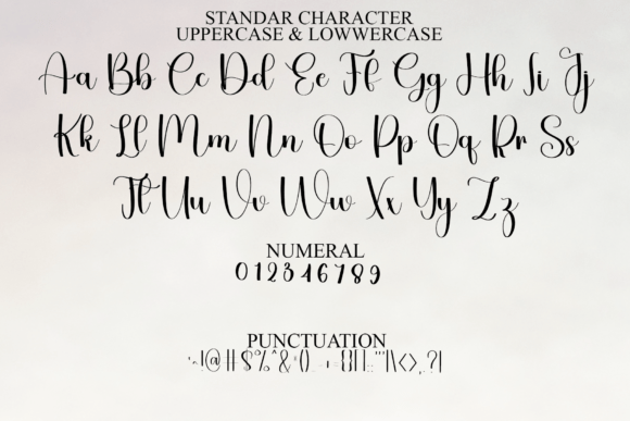 Magical Lovely Font PNG with transparent background - Preview 1