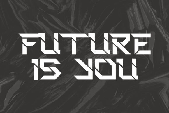 Philosophya Simple Future Font PNG with transparent background - Preview 1