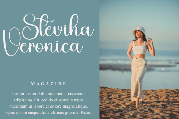 Perfect Girly Font PNG with transparent background - Preview 1