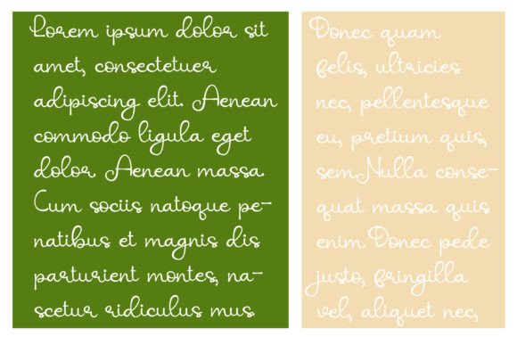 Attribute Font - Preview 3