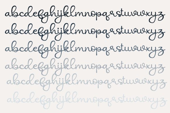 Attribute Font - Preview 4