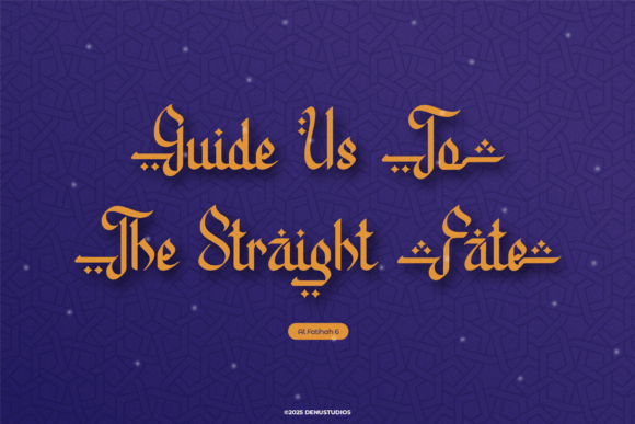 Barqah Font - Preview 1