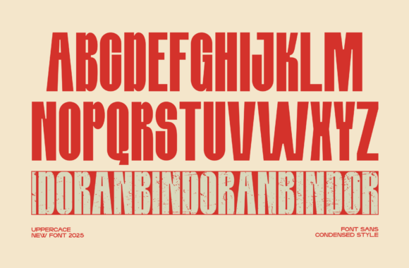 Bindoran Font - Preview 3