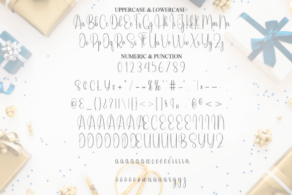 Birthday Font - Preview 6