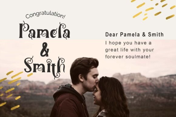 Birthday Heart Font - Preview 3
