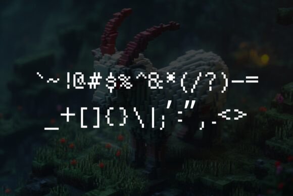 Block Craft Font - Preview 2