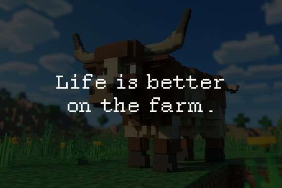 Block Craft Font - Preview 3