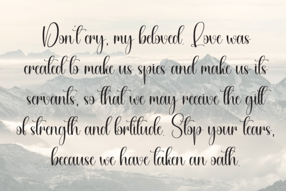 Butter Font - Preview 5