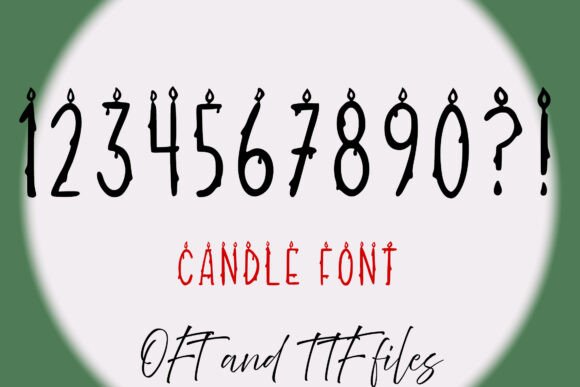 Candle Font - Preview 2