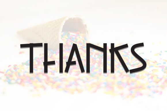 Candy Rainbow Font - Preview 6