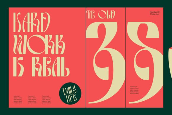 Cario Font - Preview 1