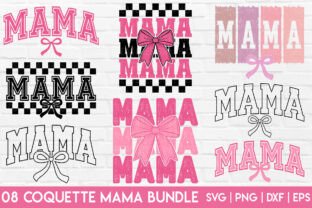 Coquette Mama PNG SVG Bundle Sublimation Graphic by GraphicsTreasures ...