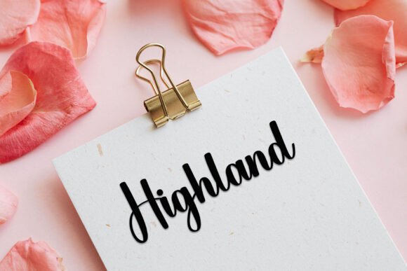 Disney Beach Font PNG with transparent background - Preview 3