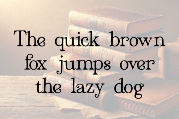 Dusty Books Font - Preview 2