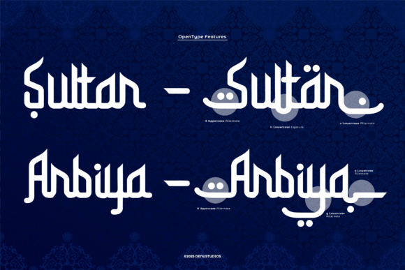 Firqatun Najah Font - Preview 1