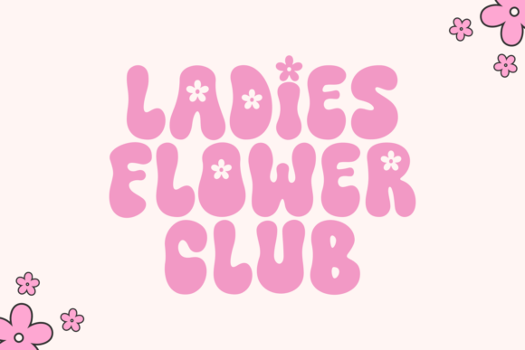 Flower Spring Font - Preview 4
