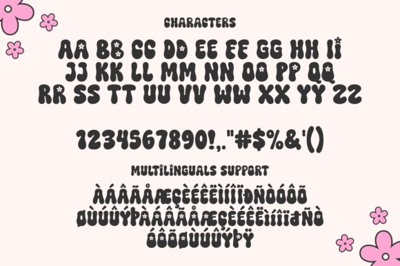 Flower Spring Font - Preview 6