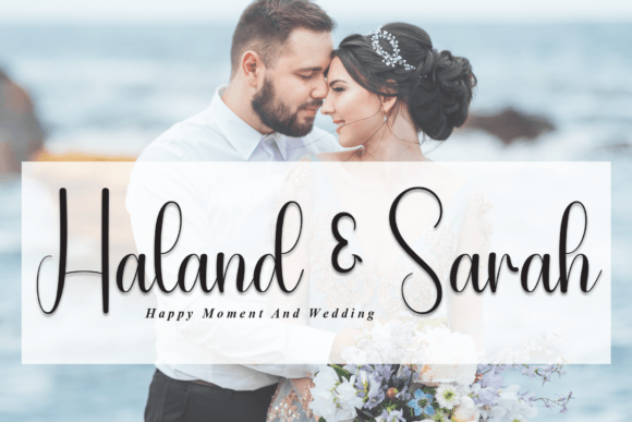 Flower Valentine Font - Preview 1