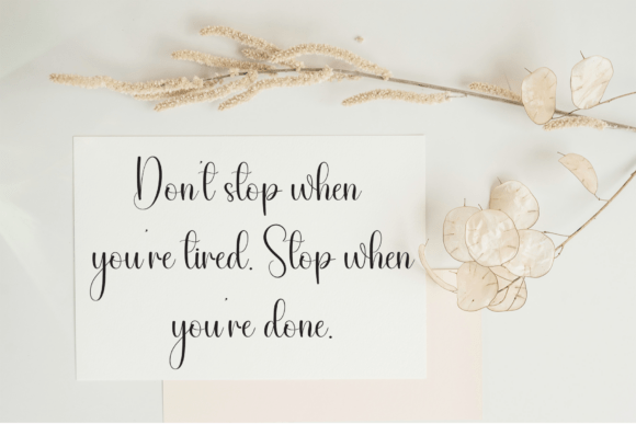 Flower Valentine Font - Preview 2