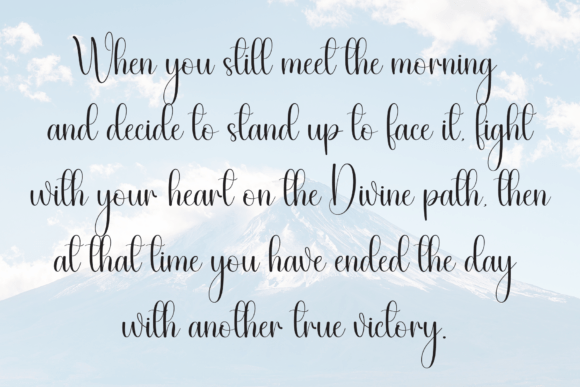 Flower Valentine Font - Preview 5