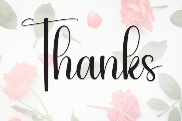 Flower Valentine Font - Preview 6