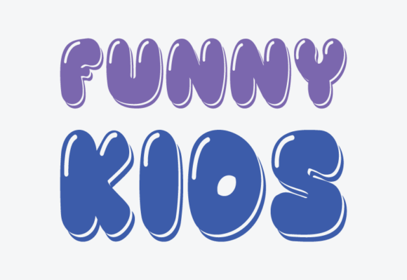 Funny Kids Font - Preview 1
