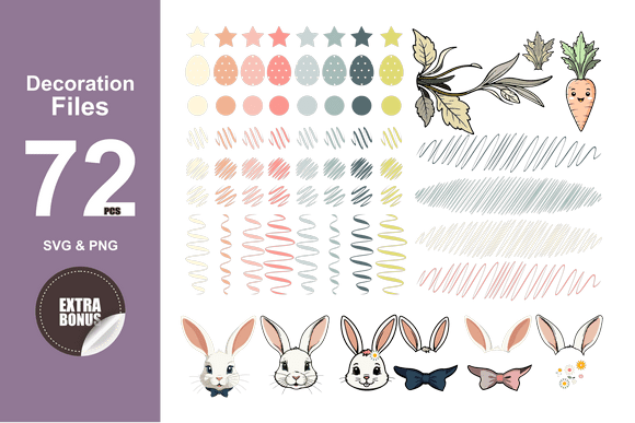 Happy Easter Bundle Font - Preview 5
