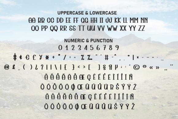 Highland Signature Font PNG with transparent background - Preview 6