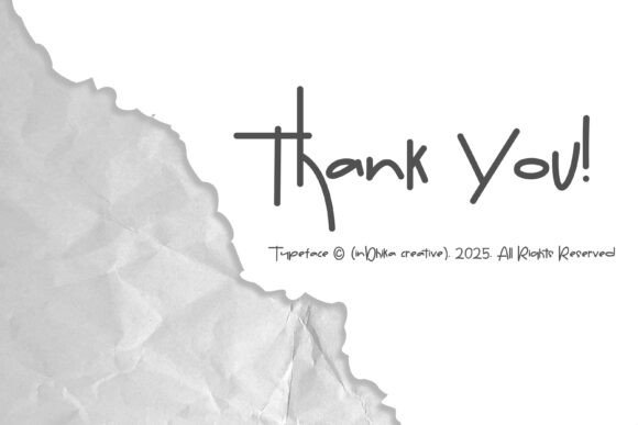 Kertas Sobek Font PNG with transparent background - Preview 5