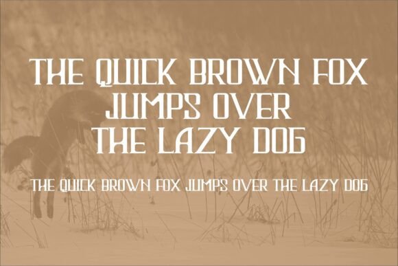 Luthandor Font PNG with transparent background - Preview 4