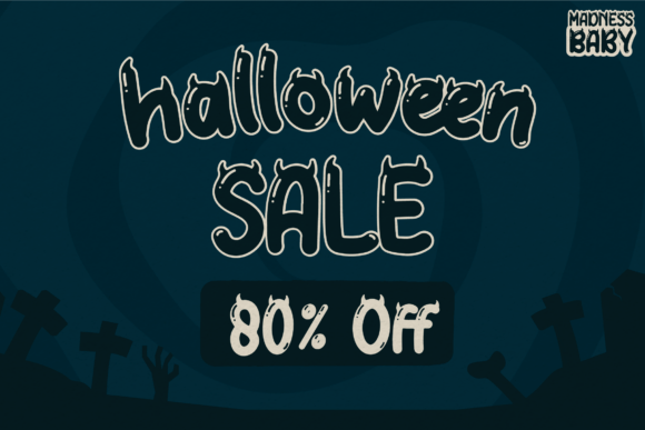Madness Baby Font PNG with transparent background - Preview 3