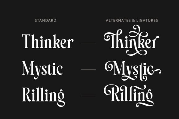 Markstyle Font PNG with transparent background - Preview 4