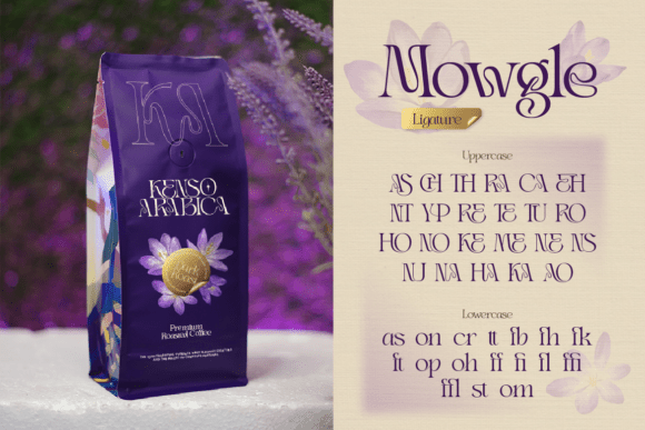 Mowgle Font PNG with transparent background - Preview 3