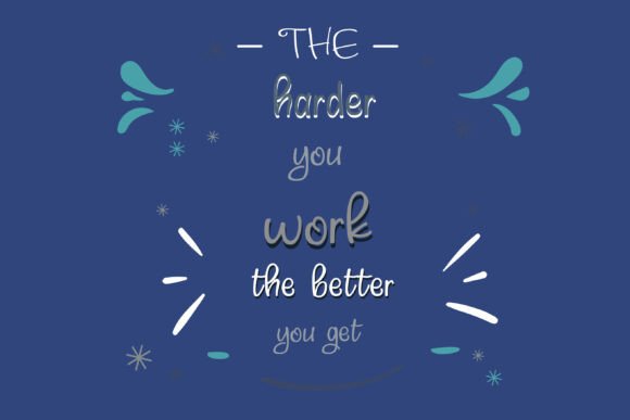Nighty Night Font PNG with transparent background - Preview 2