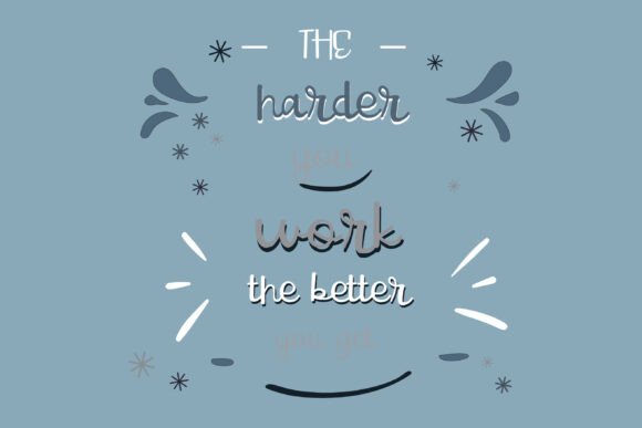 Polarity Font PNG with transparent background - Preview 2