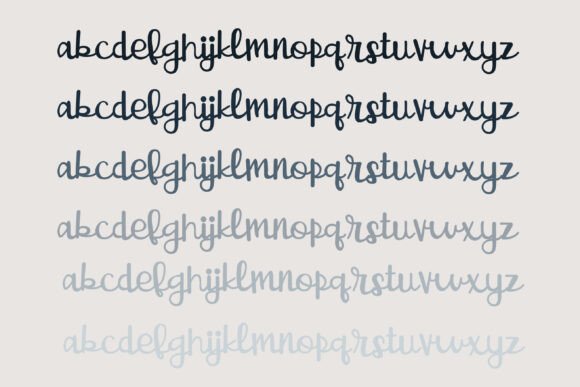 Polarity Font PNG with transparent background - Preview 4